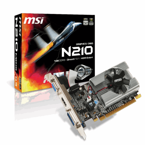 VGA MSI GeForce 210, 1GB DDR3 64-bit